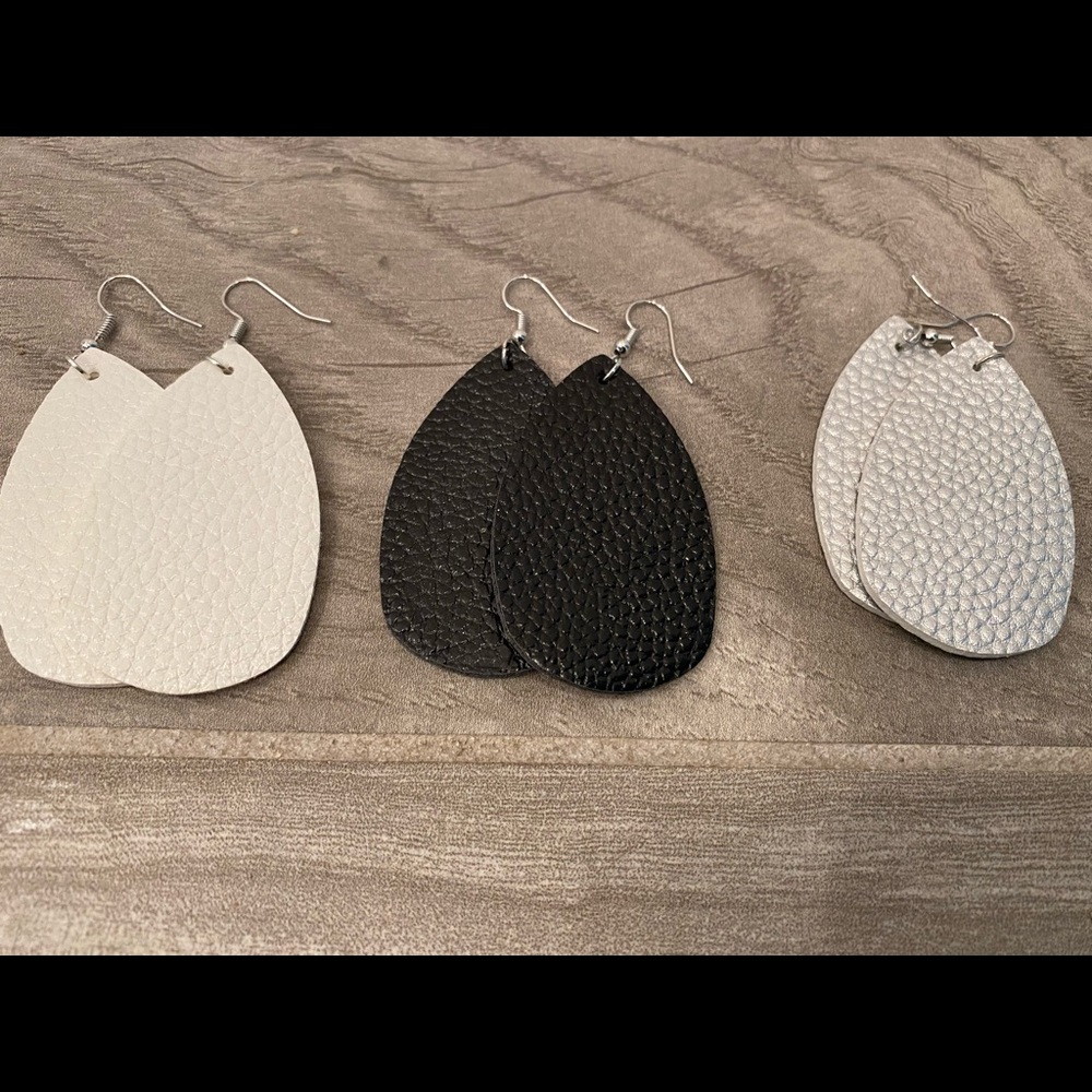 3 Earrings New